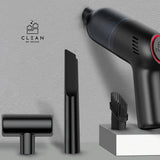 Mini Vacuum Cleaner to Dust &amp; Clean Your Set (black)