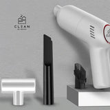 Mini Vacuum Cleaner to Dust &amp; Clean Your Set (white)