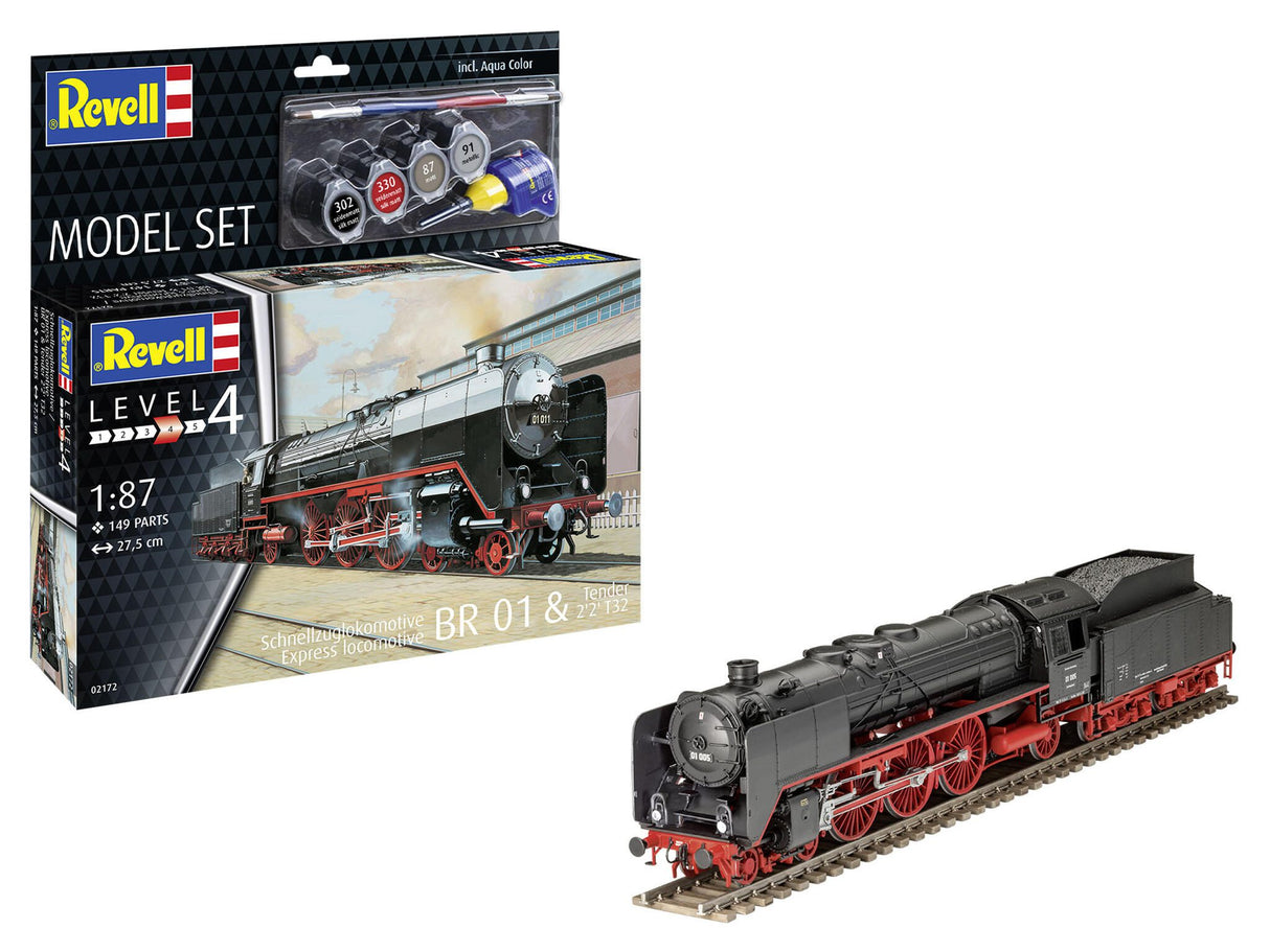 Model Set Express locomotive BR01&amp;tender 2'2' T32