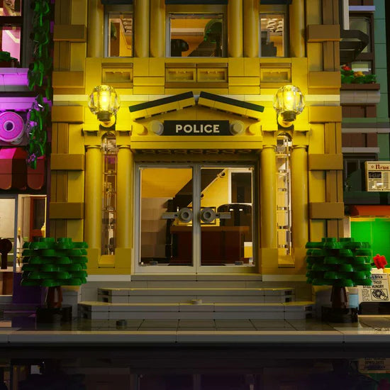 Light My Bricks (LMB) 2.0 Light Kit for LEGO #10278 Police Station