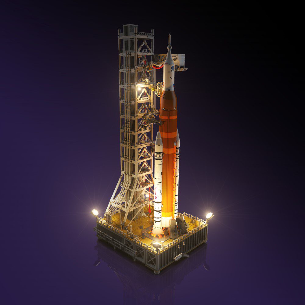 Light My Bricks (LMB) 2.0 Light Kit for LEGO #10341 NASA Artemis Space Launch System