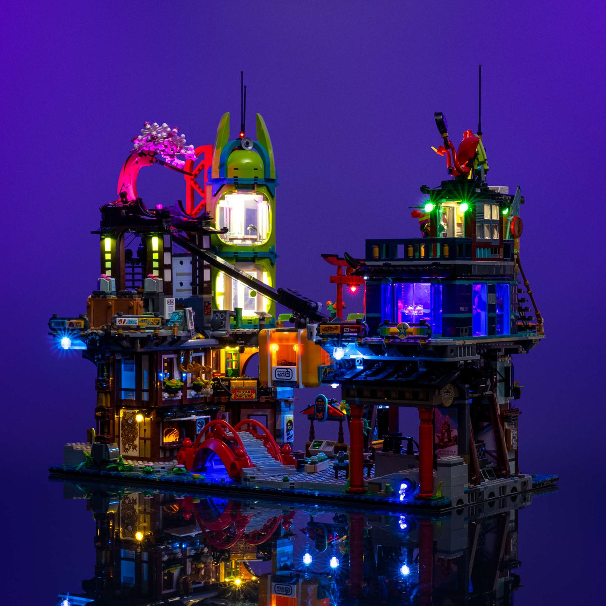 Light My Bricks (LMB) 2.0 Light Kit for NINJAGO City Markets #71799