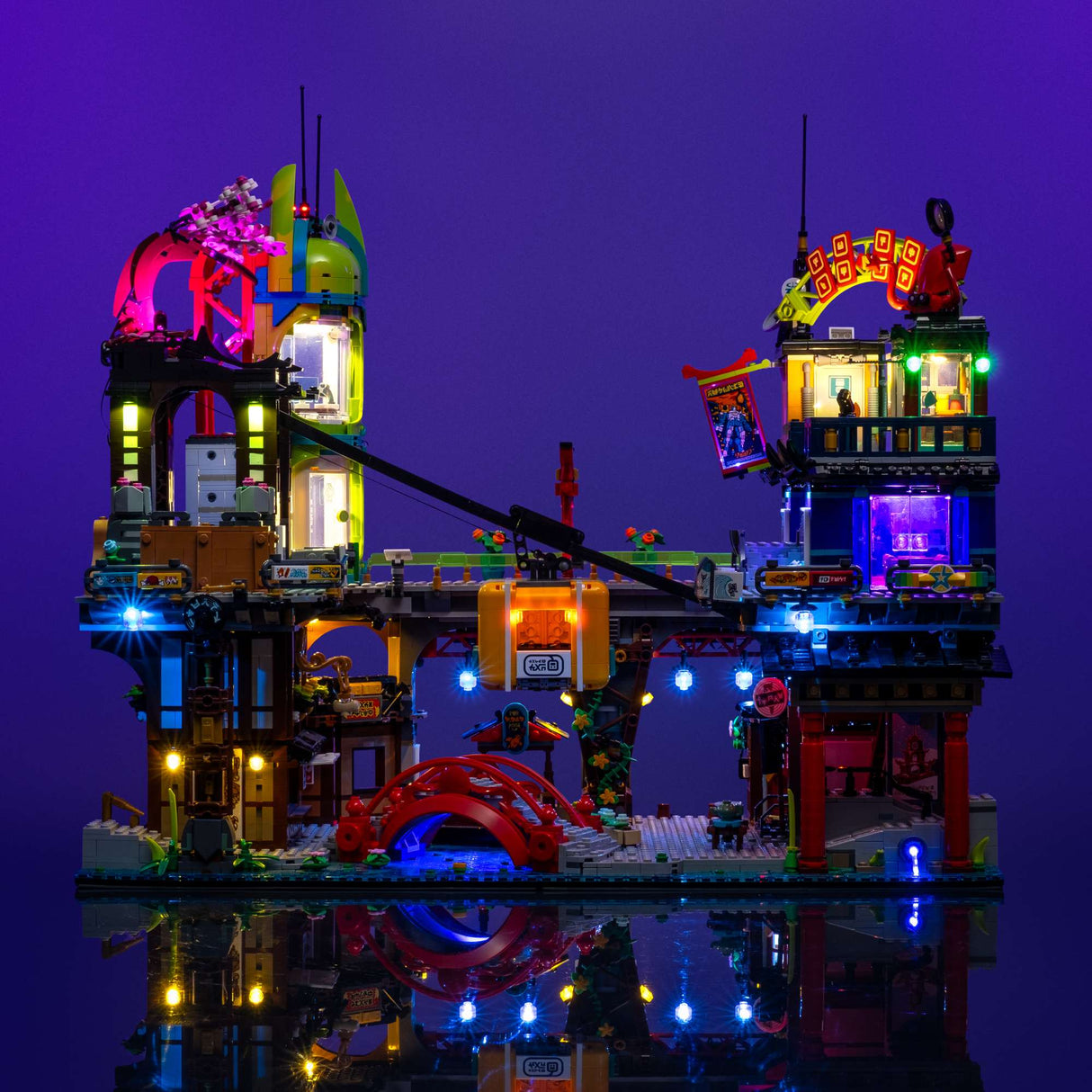 Light My Bricks (LMB) 2.0 Light Kit for NINJAGO City Markets #71799