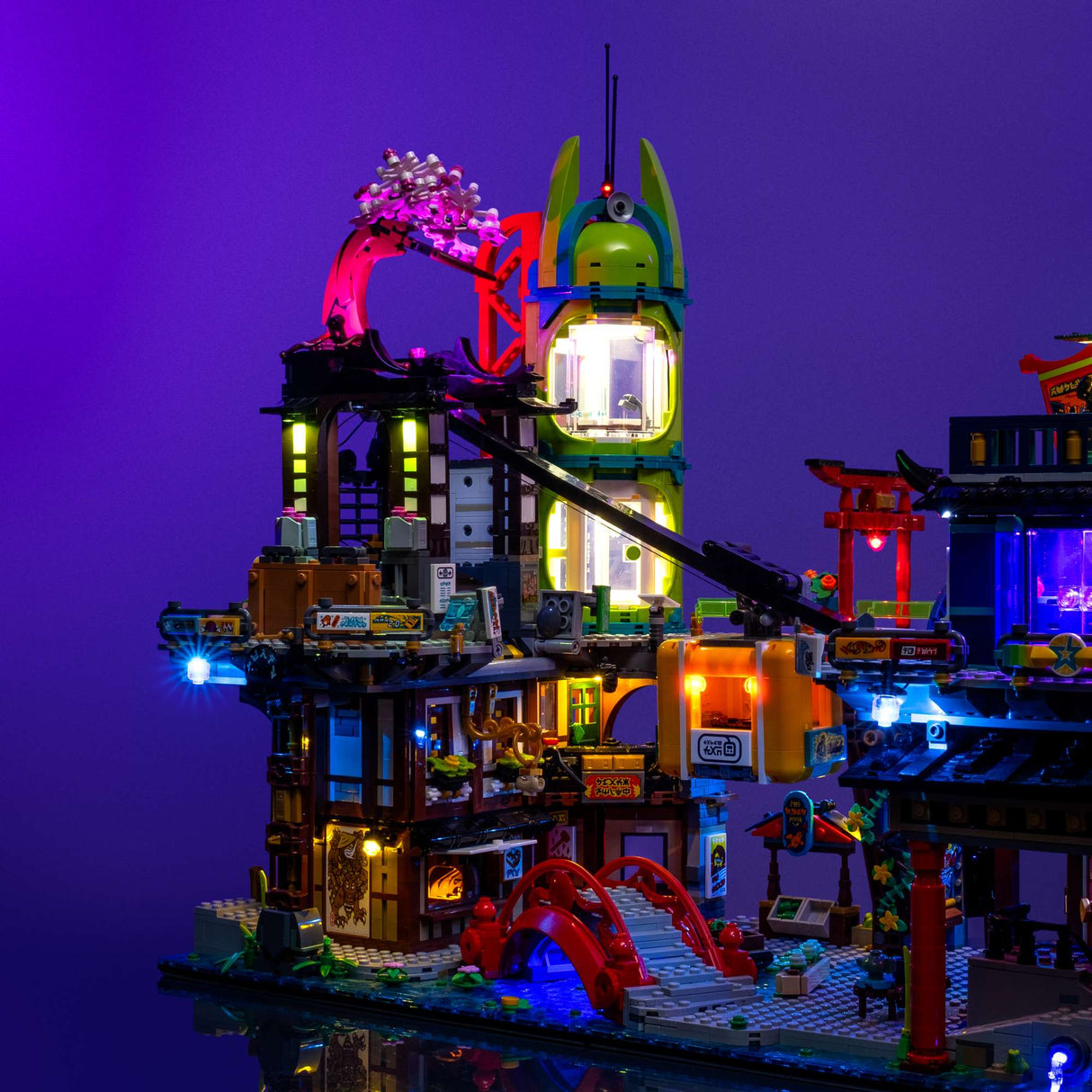 Light My Bricks (LMB) 2.0 Light Kit for NINJAGO City Markets #71799