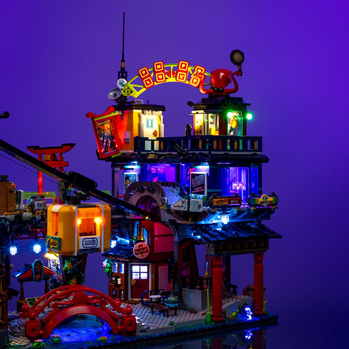 Light My Bricks (LMB) 2.0 Light Kit for NINJAGO City Markets #71799