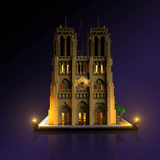 Light My Bricks (LMB) 2.0 Light Kit for LEGO #21061 Notre-Dame de Paris