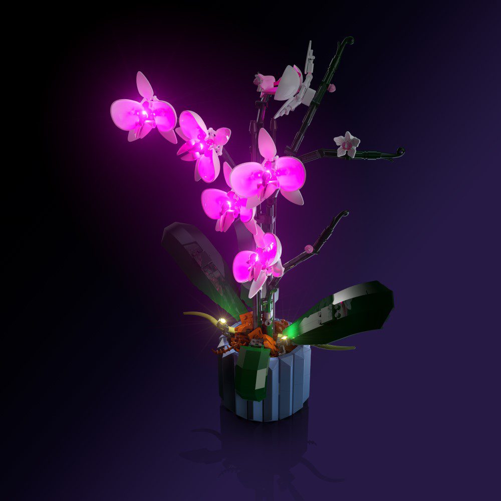 Light My Bricks (LMB) 2.0 Light Kit for LEGO #10311 Orchid