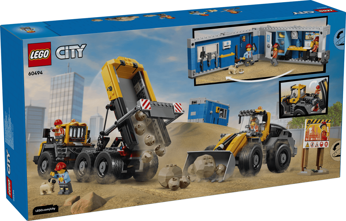 Dump Truck & Front End Loader