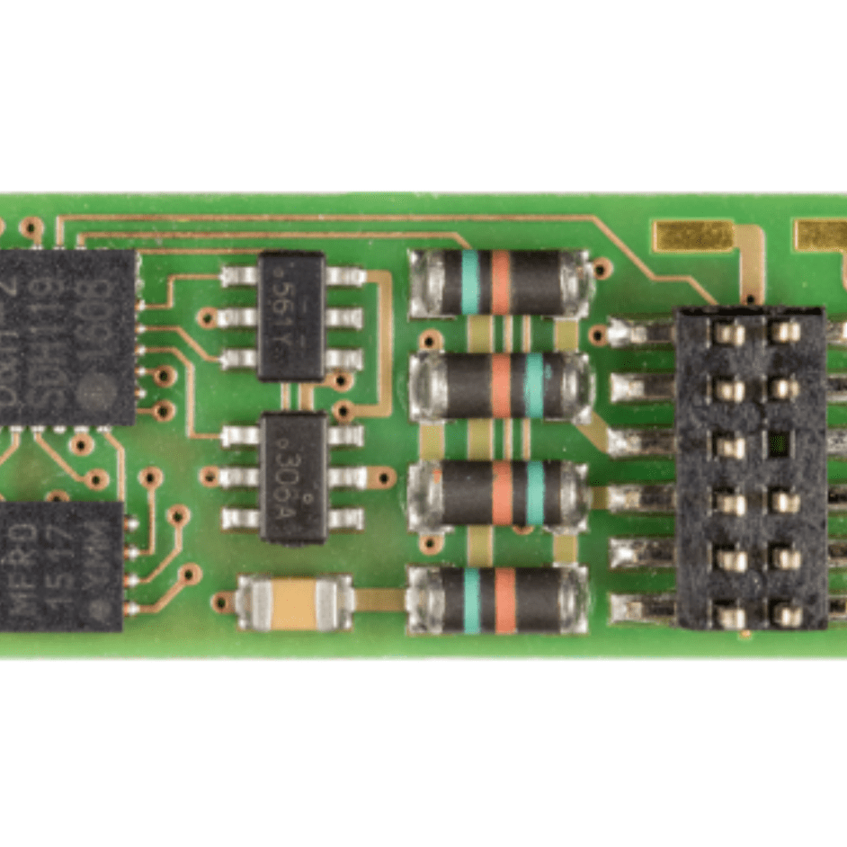 Vehicle decoder PD12A  for DCC, Without connecting wires, With connecting cable for NEM 652