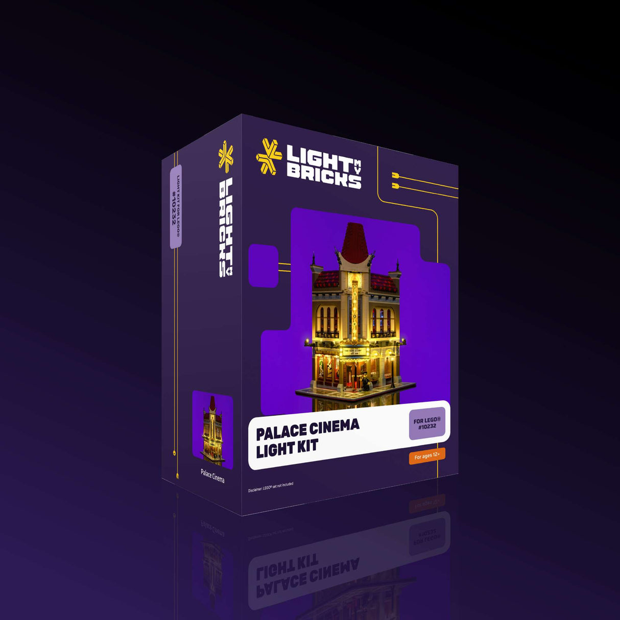 Light My Bricks (LMB) 2.0 Light Kit for LEGO #10232 Palace Cinema