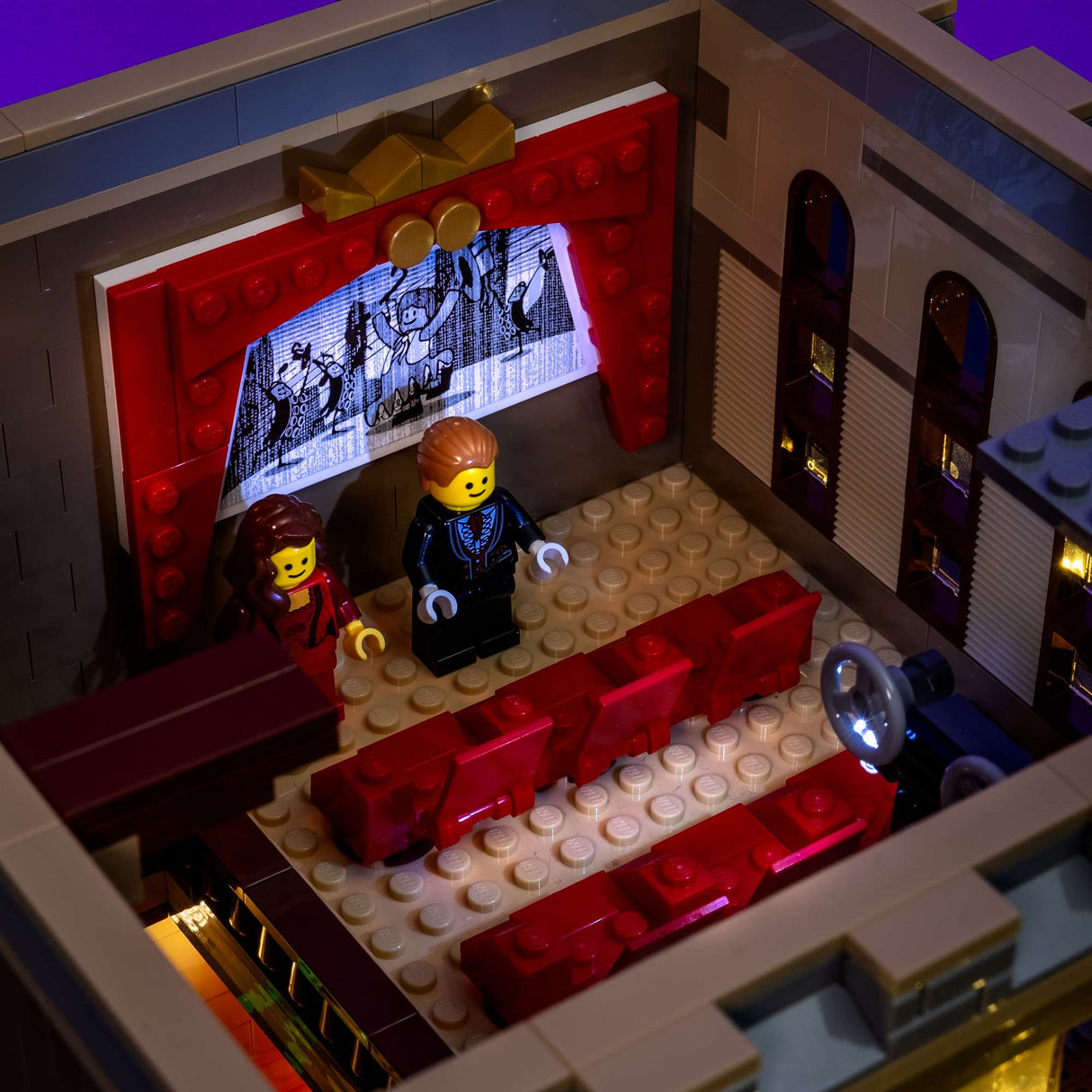 Light My Bricks (LMB) 2.0 Light Kit for LEGO #10232 Palace Cinema