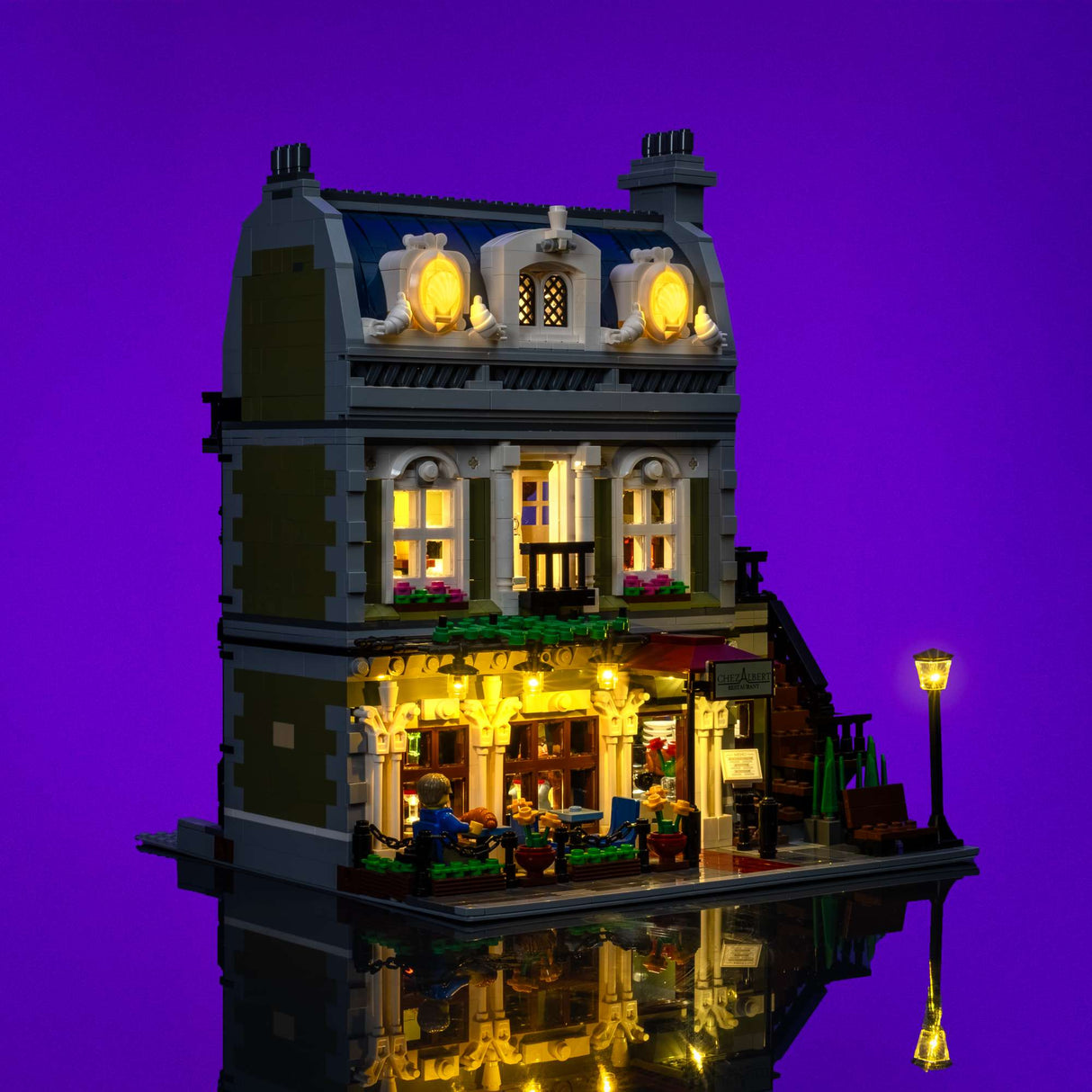 Light My Bricks (LMB) 2.0 Light Kit for LEGO #10243 Parisian Restaurant
