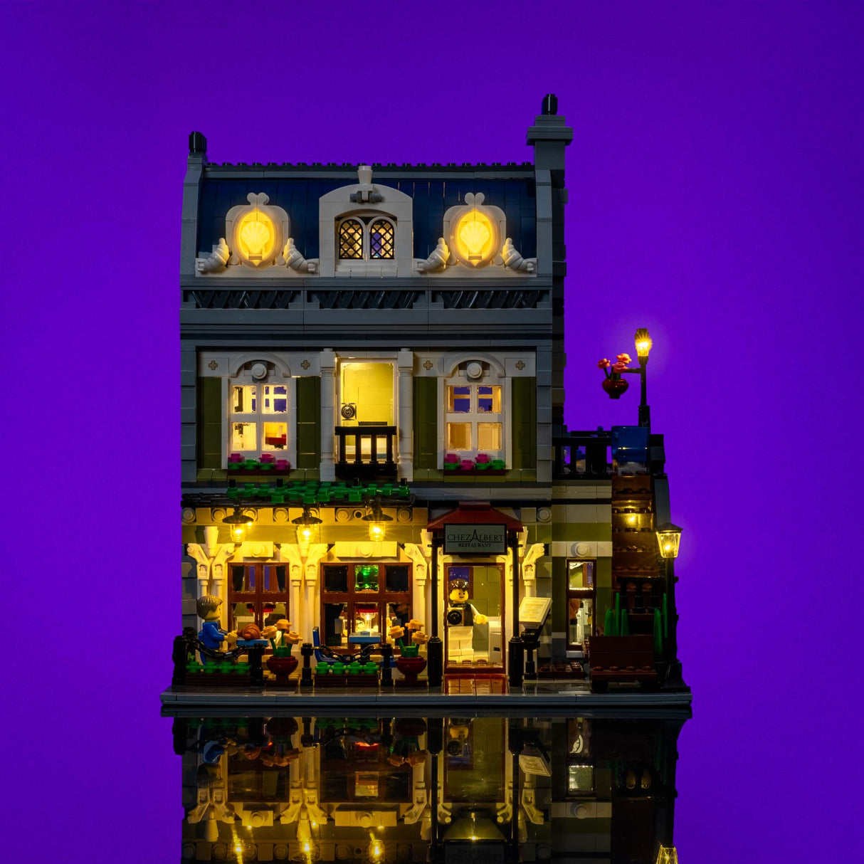 Light My Bricks (LMB) 2.0 Light Kit for LEGO #10243 Parisian Restaurant