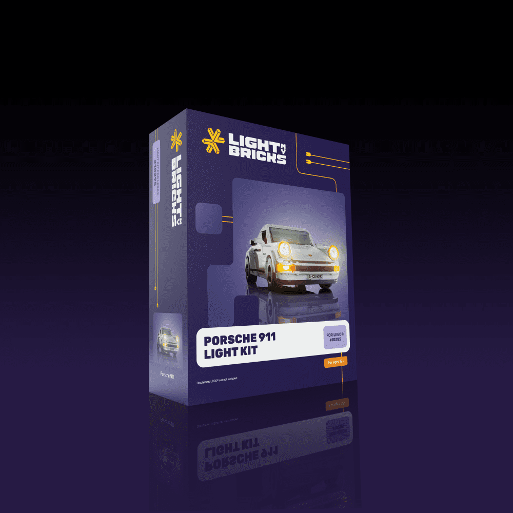 Light My Bricks (LMB) 2.0 Light Kit for LEGO #10295 Porsche 911