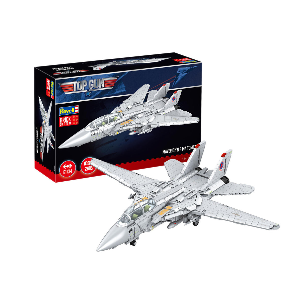 Maverick's F-14A Tomcat "Top Gun" - Brick System