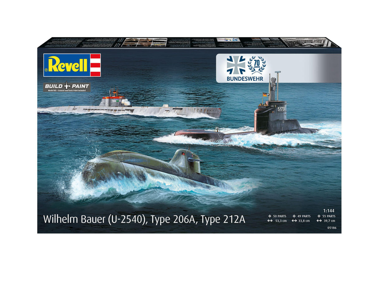 70 Years Bundeswehr: Wilhelm Bauer, Type 206A, Class 2