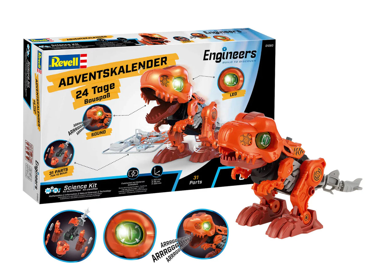 Advent Calendar Engineers "Electric T.Rex"