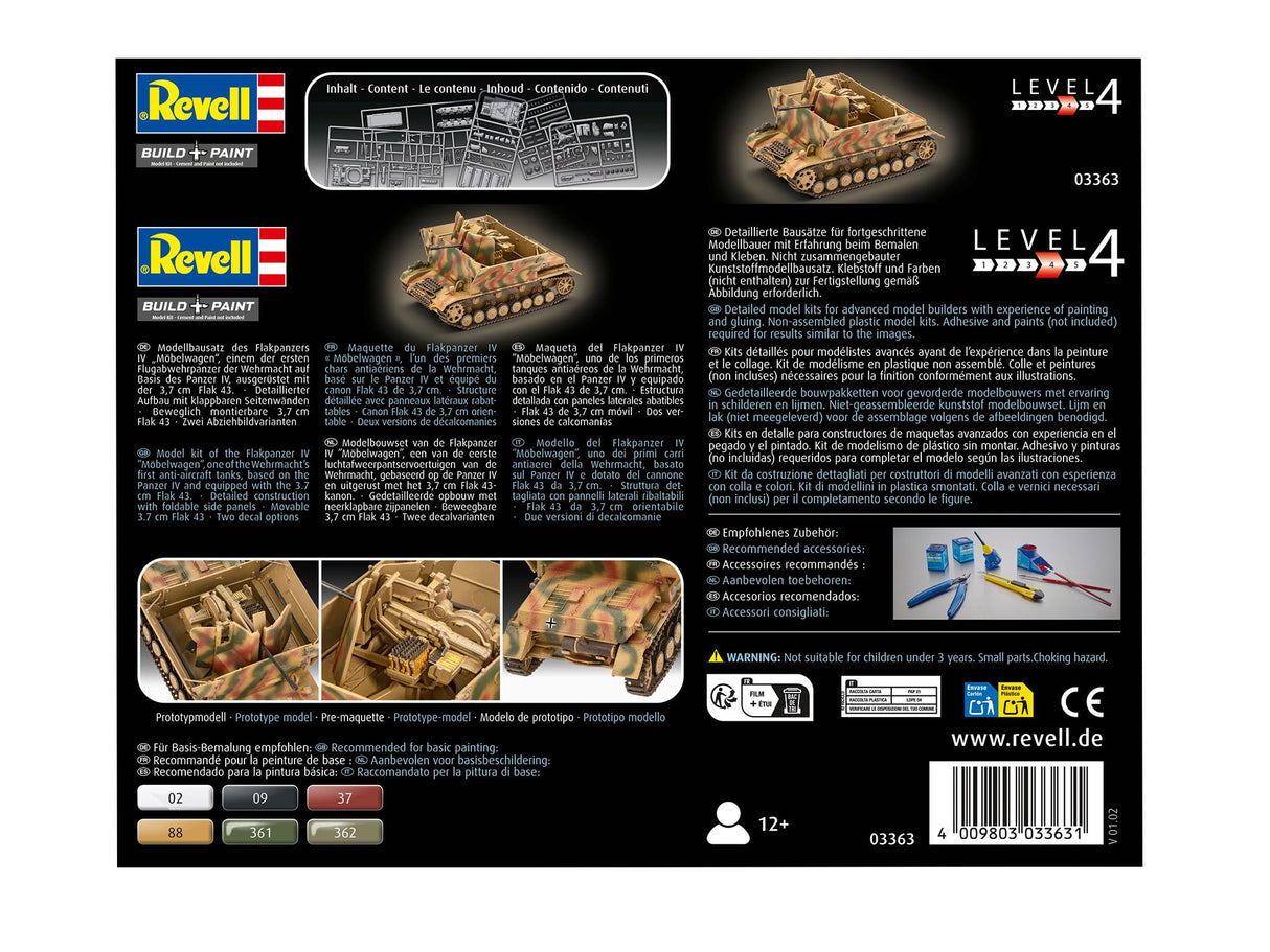Flak armor IV "Furniture Wagen" 3.7cm Flak 43