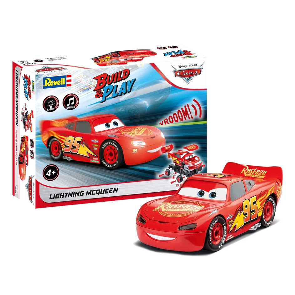 Lightning McQueen Disney-Cars (Light &amp; Sound)