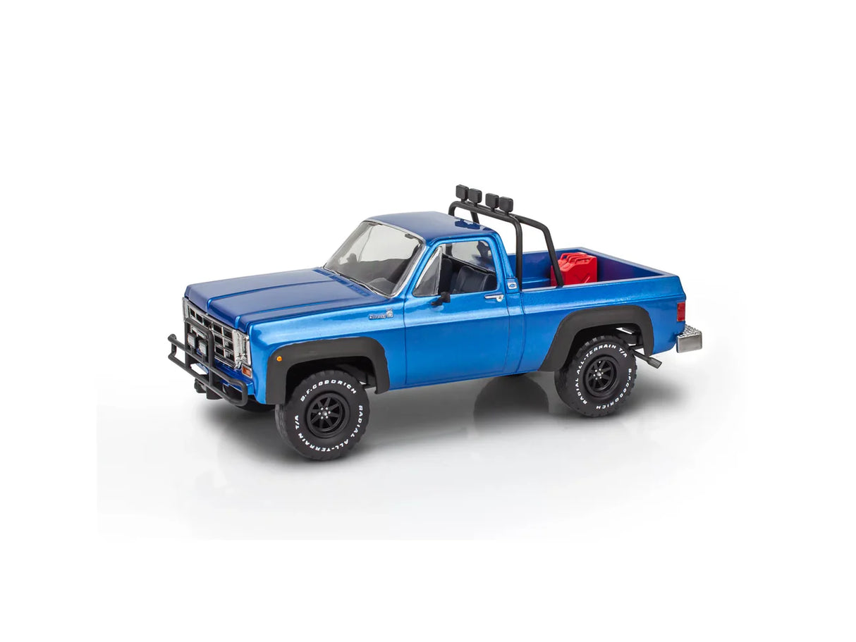 '78 Chevy 4x4 pickup with go-kart