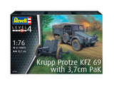 Starter Kit Krupp Protze Kfz 69 with 3.7cm Pak