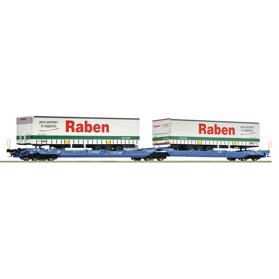 2-piece set: Sliding wall wagons, DB