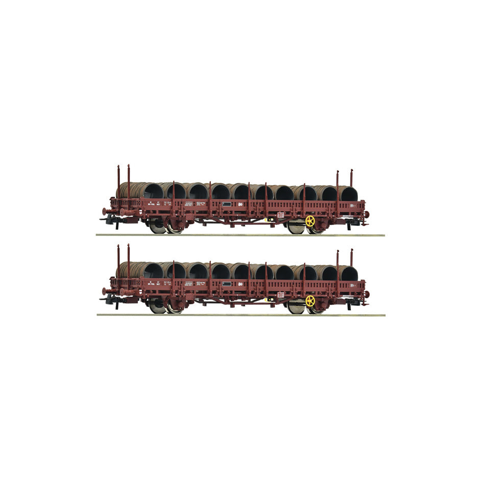 Articulated double-pocket wagon T3000e, HUPAC