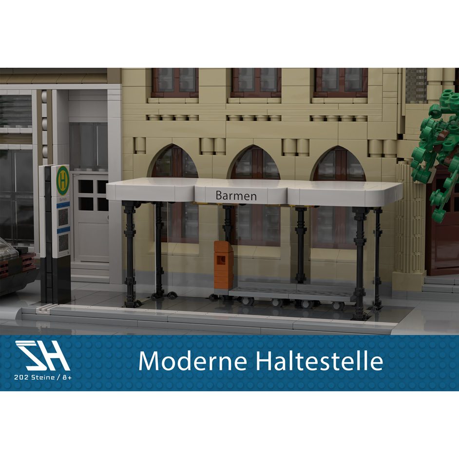 Modern Bus Stop