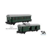 Passenger and Luggage Car 2 in 1