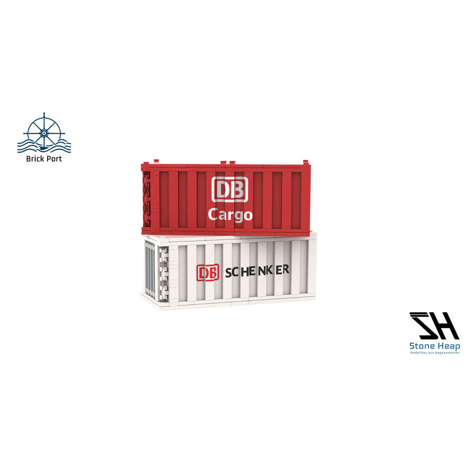 2x 20-foot DB Container