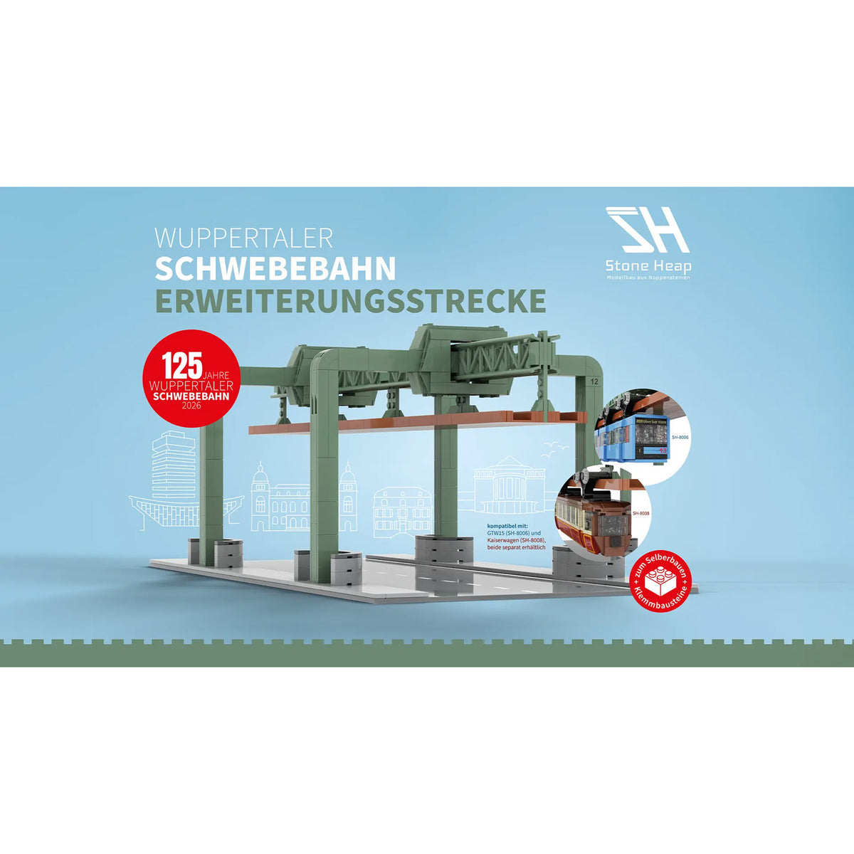 Wuppertaler Schwebebahn Suspension Set