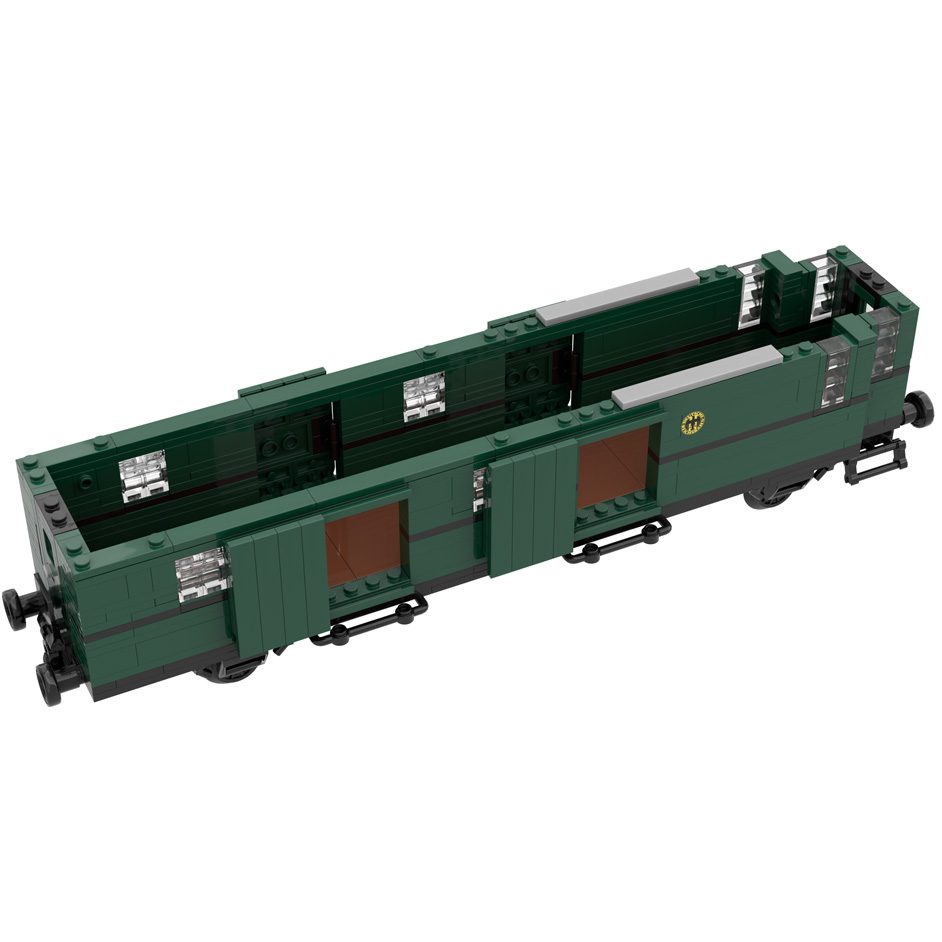 Passenger and Luggage Car 2 in 1