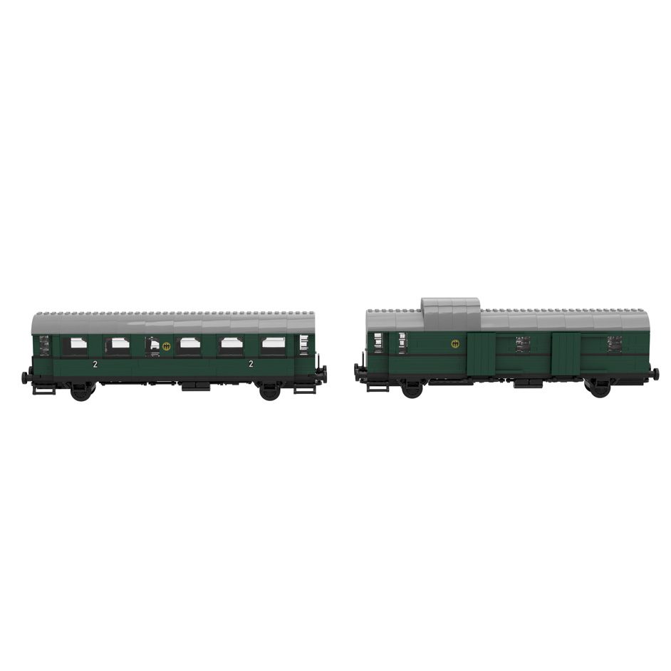 Passenger and Luggage Car 2 in 1