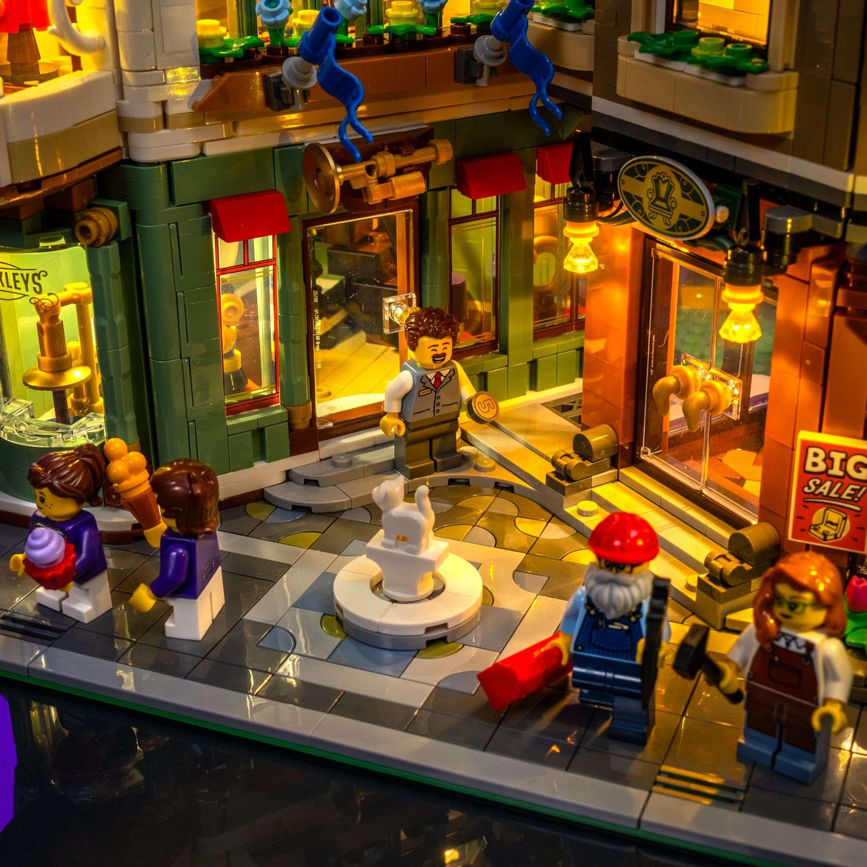 Light My Bricks (LMB) 2.0 Light Kit for LEGO® Shopping Street #11371