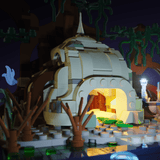 Light My Bricks (LMB) 2.0 Light Kit for LEGO #75330 Star Wars Dagobah Jedi Training Diorama