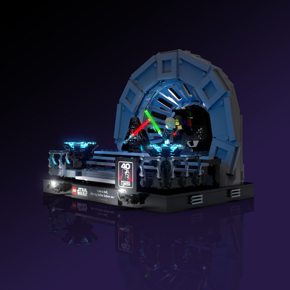 Light My Bricks (LMB) 2.0 Light Kit for LEGO #75352 Star Wars Emperor's Throne Room Diorama