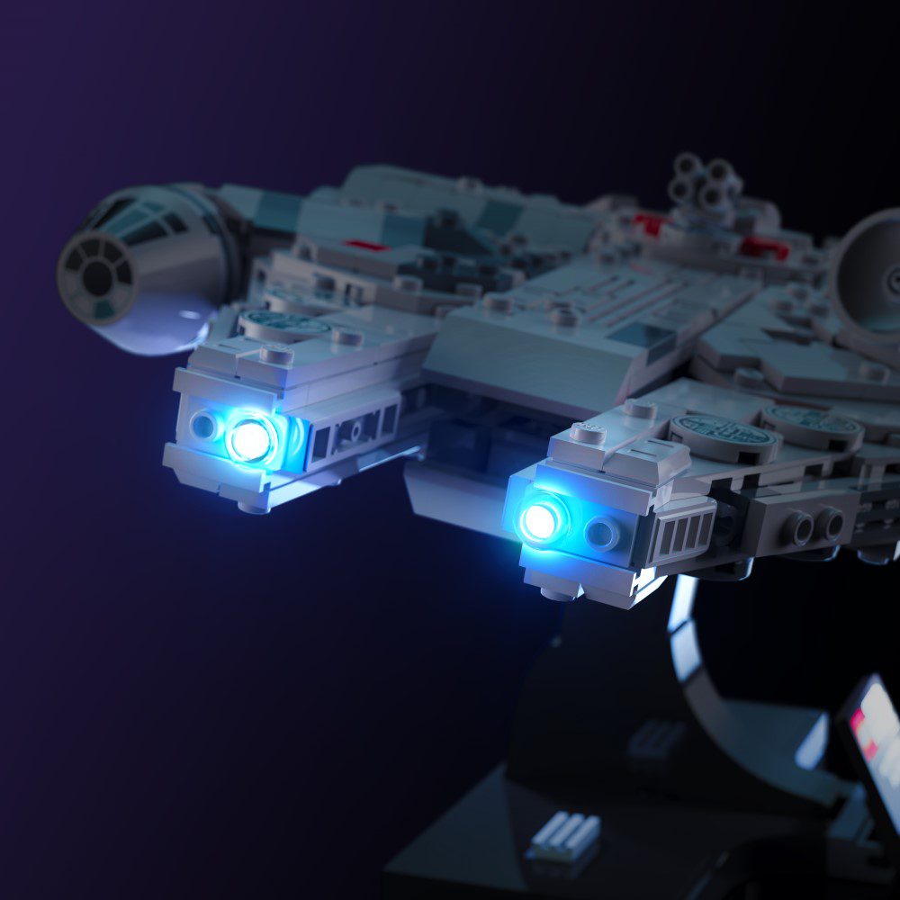 Light My Bricks (LMB) 2.0 Light Kit for LEGO #75375 Star Wars Millennium Falcon