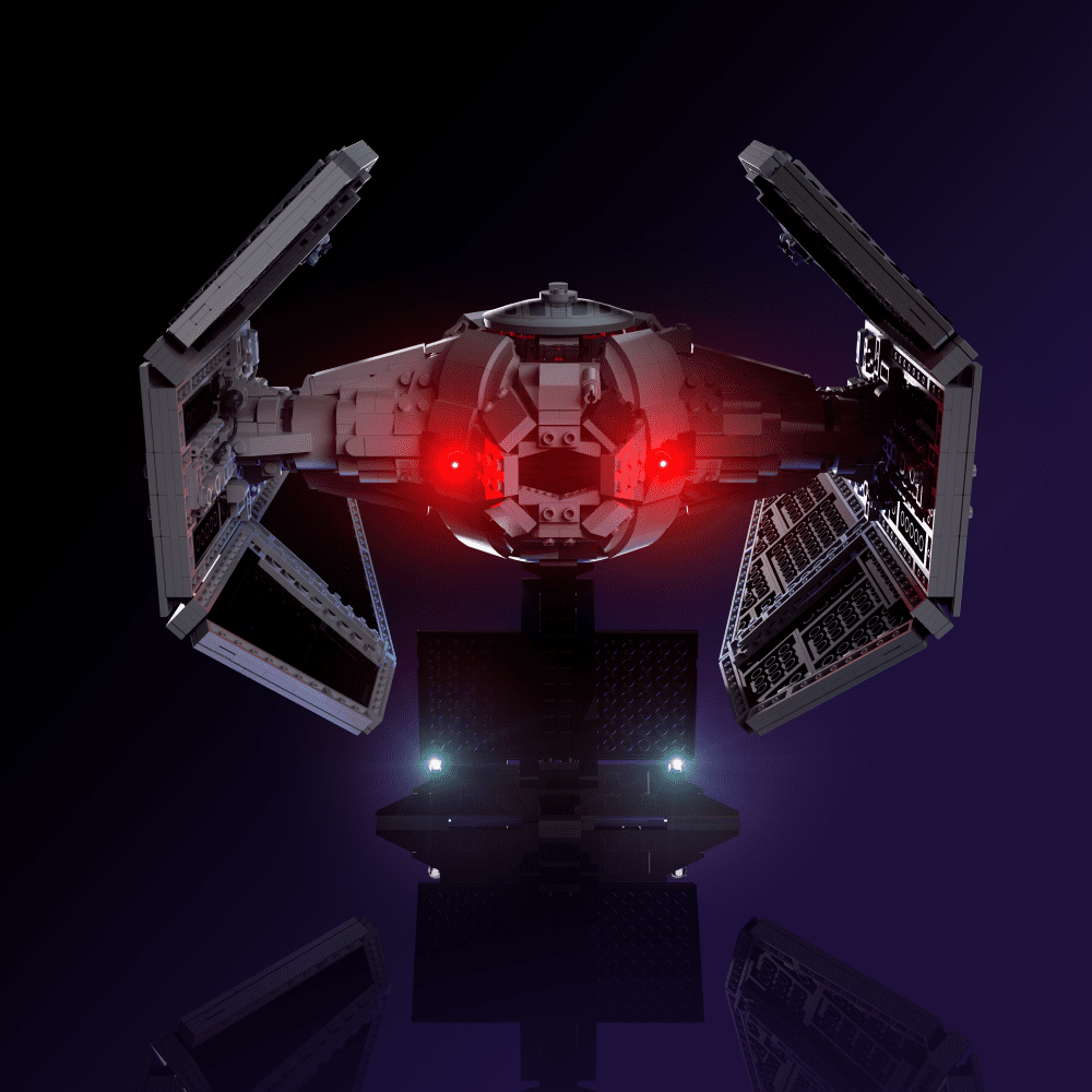Light My Bricks (LMB) 2.0 Light Kit For LEGO #75382 Star Wars TIE Interceptor