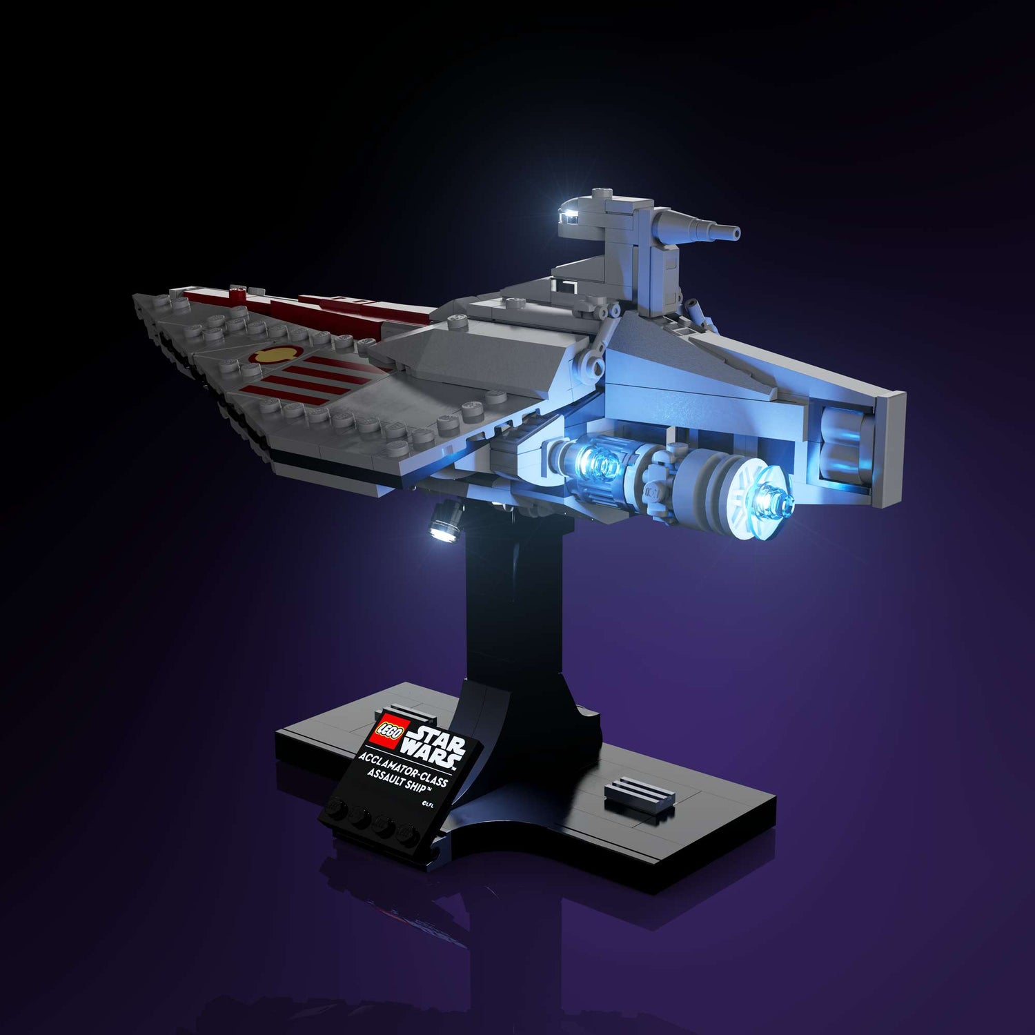 Light My Bricks (LMB) 2.0 Light Kit for LEGO #75404 Acclamator-Class Assault Ship