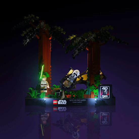Light My Bricks (LMB) 2.0 Light Kit for LEGO #75353 Star Wars Endor Speeder Chase Diorama