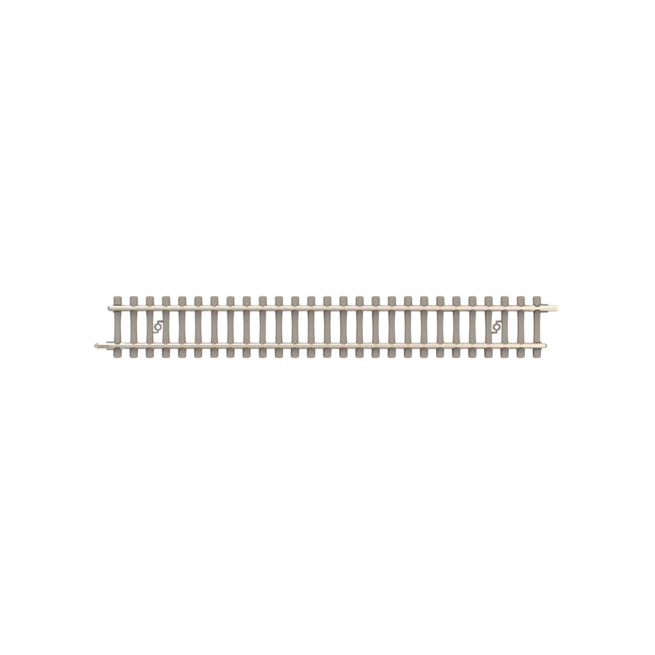 Minitrix Straight Track with Concrete Ties Length 112.6 mm / 4-7/16"