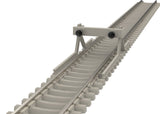 Minitrix Straight Track with Concrete Ties Length 17.5 mm / 11/16"