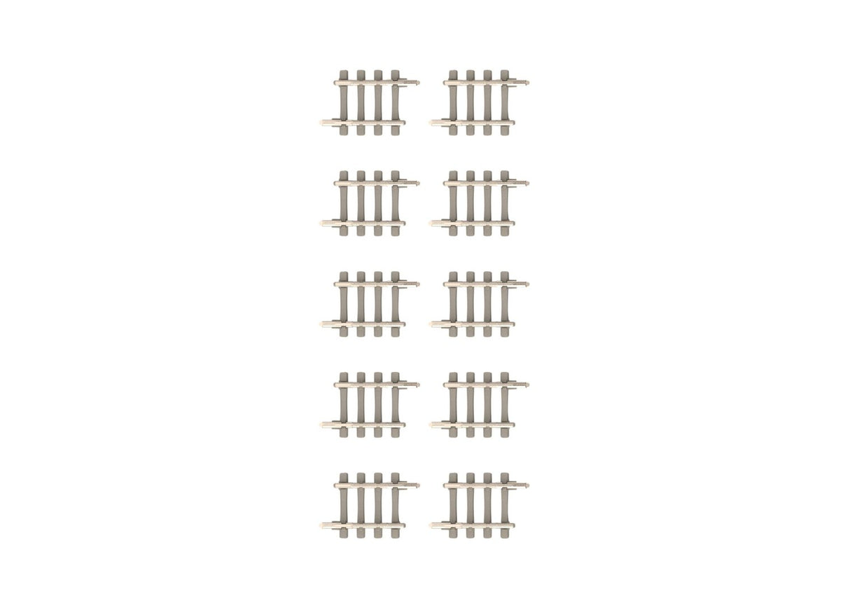 Minitrix Straight Track with Concrete Ties Length 17.5 mm / 11/16"