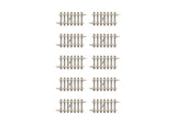Minitrix Straight Track with Concrete Ties Length 33.6 mm / 1-5/16"