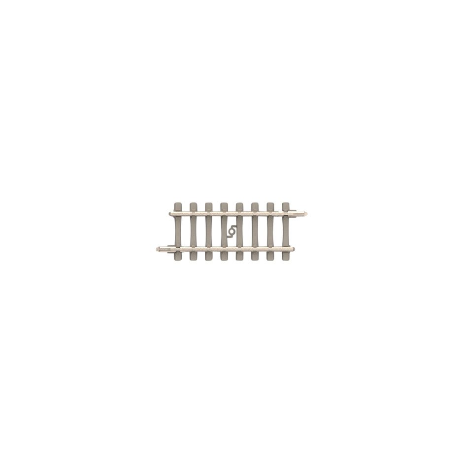 Minitrix Straight Track with Concrete Ties Length 33.6 mm / 1-5/16"