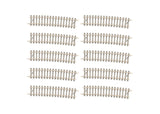 Minitrix Curved Track with Concrete Ties Radius 526.2 mm / 20-3/4"