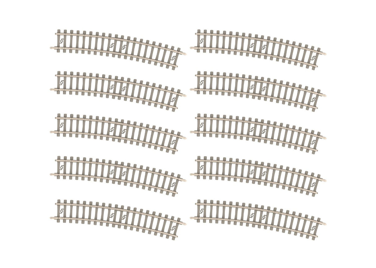 Minitrix Curved Track with Concrete Ties Radius 329.0 mm / 12-15/16"
