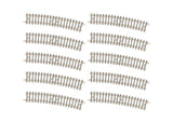 Minitrix Curved Track with Concrete Ties Radius 329.0 mm / 12-15/16"