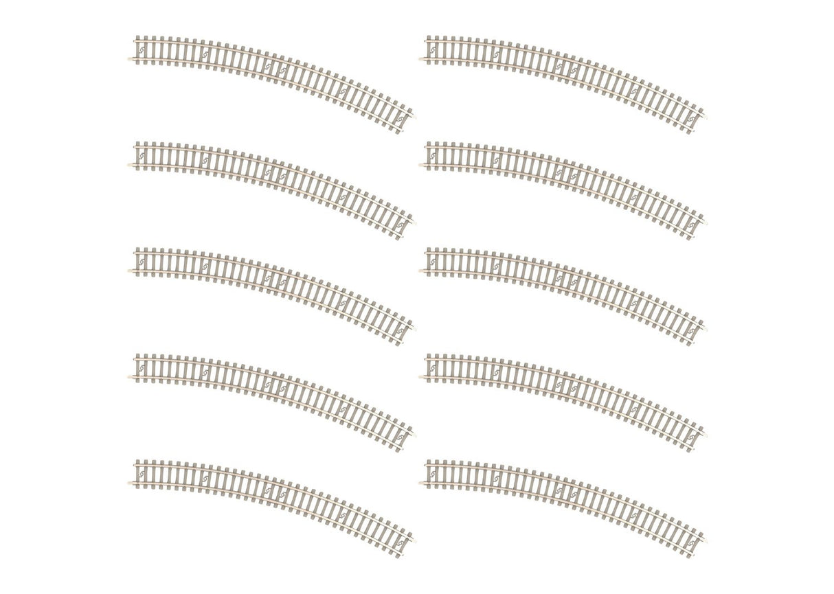 Minitrix Curved Track with Concrete Ties Radius 295.4 mm / 11-5/8"