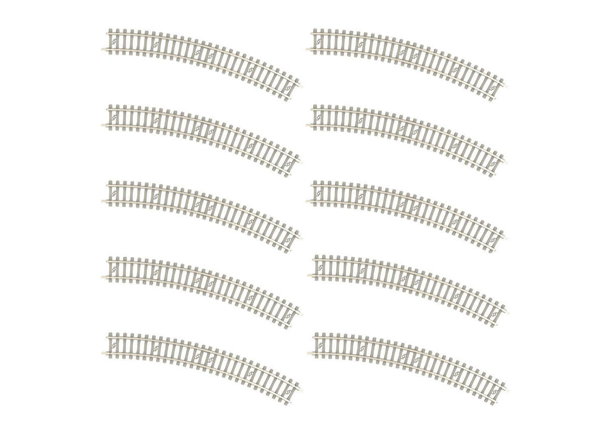 Minitrix Curved Track with Concrete Ties Radius 228.2 mm / 9"